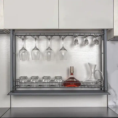 Smart Storage Wine Glass Rack